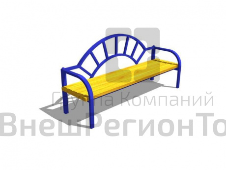 Скамейка уличная 2.