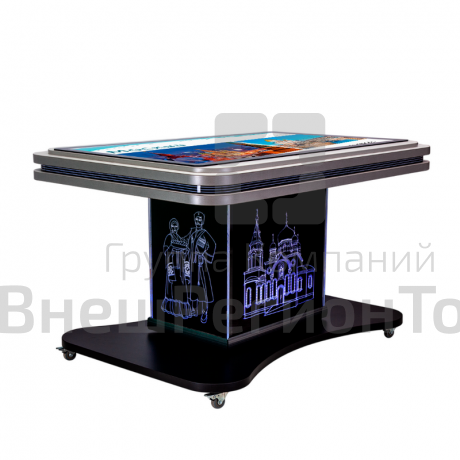 Интерактивный мультимедийный сенсорный стол «Laser NFI museum 55».