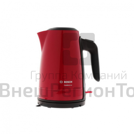 Чайник электрический Bosch TWK 6A014 красная 1.7 л.
