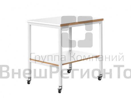 Стол передвижной лабораторный металлический.