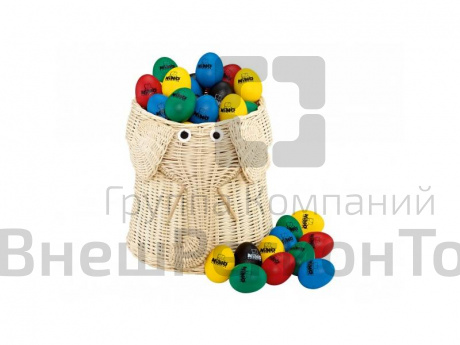 Корзина с шейкерами-яйцами MEINL NinoSet540, 80 шт..