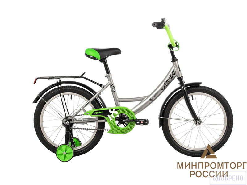 Велосипед со страховочными колесами