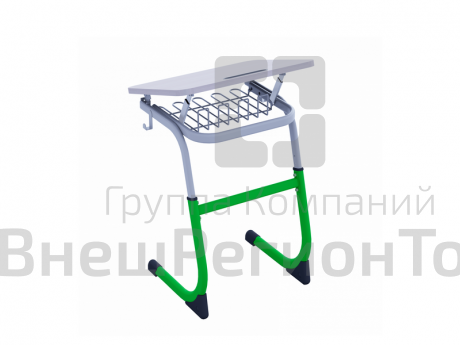 Парта одноместная регулируемая по высоте, П600А-Sm03pY.