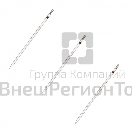 Пипетка измерительная 2-2-2-10 мл полный слив (10 шт.).