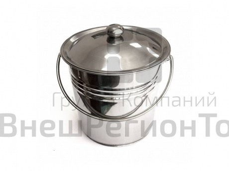 Ведро пищевое с крышкой, 6л.