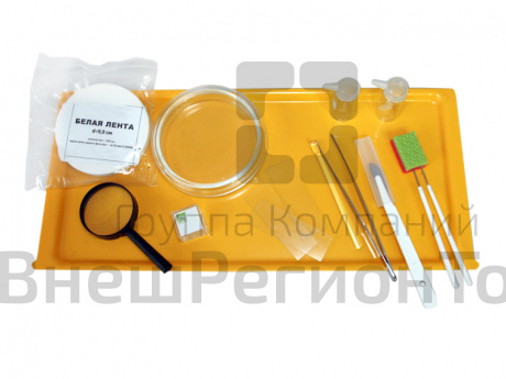 Набор для препарирования по биологии.