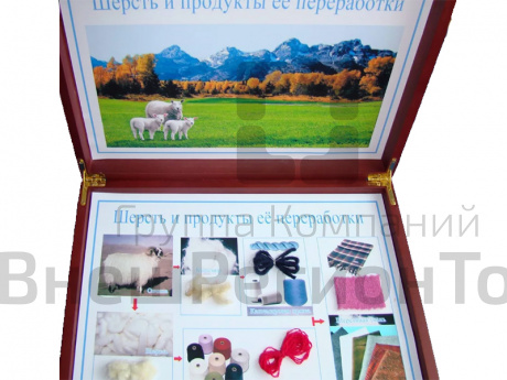 Коллекция "Шерсть и продукты ее переработки".