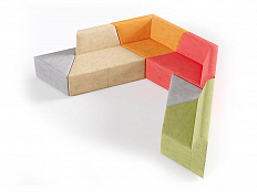 Мебель для холла Оригами, вариант 19 (6 элементов)
