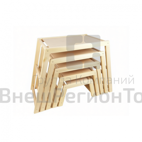 Комплект трапеций-скамеек, 5 шт.