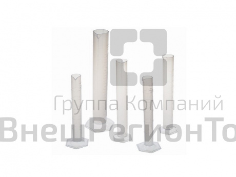 Комплект мерных цилиндров пластиковых.