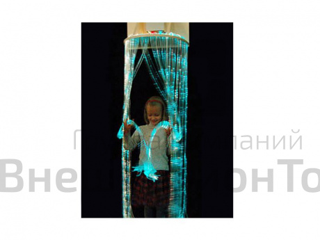 Фибероптический модуль световой домик, настенный 1500х500х500 мм.