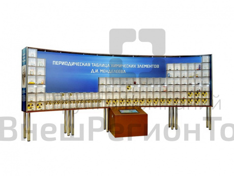 Интерактивный нагляднодемонстрационный комплекс "Периодическая таблица химических элементов Д.И. Мен.