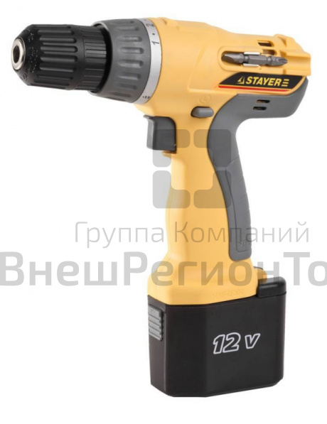 Аккумуляторная дрель-шуруповерт STAYER SCD-12.