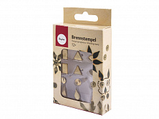 Набор штампов для выжигания "Формы", 12 шт.