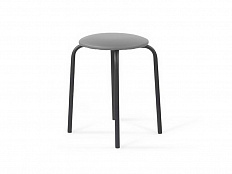 Табурет круглый черный