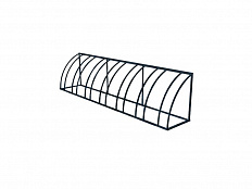 Велопарковка на восемь мест