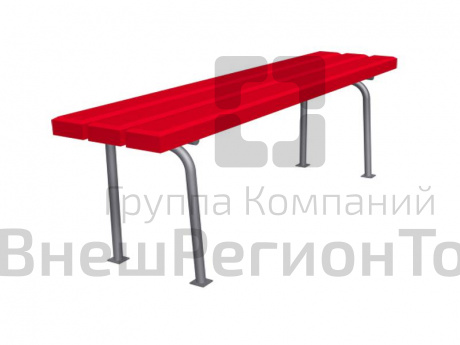 Скамейка уличная 4.