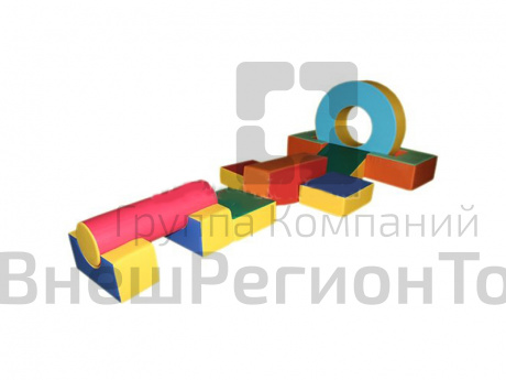 Полоса препятствий "Веселые ребята" 11 элементов.