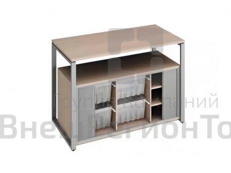 Стол с тумбой под 3D принтер с контейнерами.