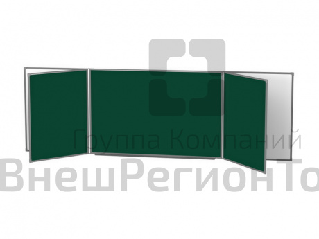 Пятиэлементная магнитно-комбинированная доска 120х350.