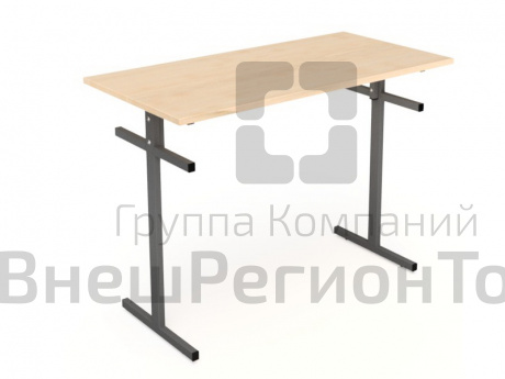 Стол обеденный 4-местный для скамеек прямоугольный.