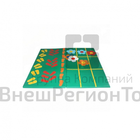 Сенсорный мат "Полянка" + 12 цветочков.