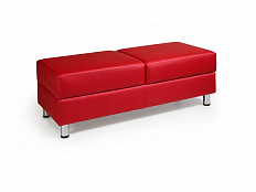 Банкетка двухместная, 1200х500х430 (цвет в ассортименте)