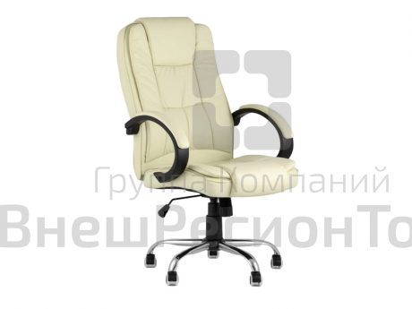 Кресло руководителя TopChairs Atlant NEW, бежевое.