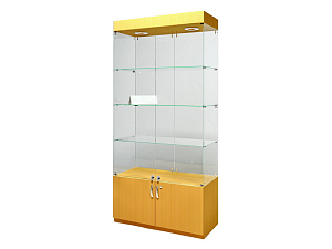 Витрина Призма В-104ВД, со стеклянными дверцами
