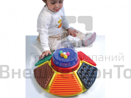 Свето-звуковая тактильная игрушка Карусель.