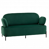 Диван Кэнди велюр зелёный
