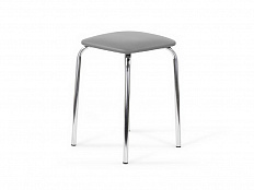 Табурет квадратный хром