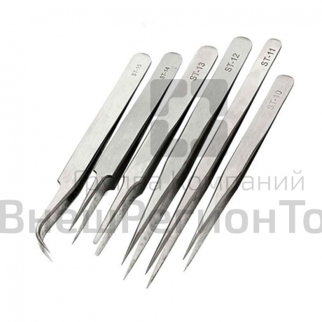 Набор пинцетов (6шт).