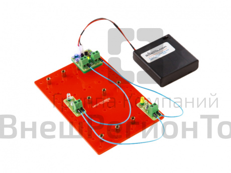 Набор радиоконструктора "Первые шаги в схемотехнике".