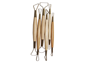 Набор стеков-петля для работы с глиной, 6 шт.