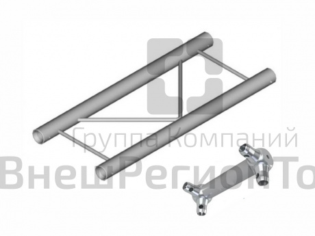 Двухточечная ферма (труба) и уголок.