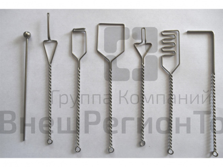 Комплект логопедических зондов для постановки звуков для маленьких детей, 7 шт..