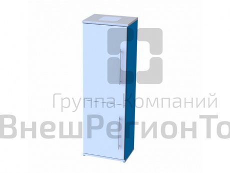 Шкаф лабораторный для приборов и посуды, 800х450х1900.