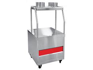 Прилавок для столовых приборов передвижной , L630 мм