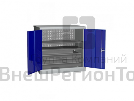 Антресоль инструментальная, (2 полки + 3 ящика).