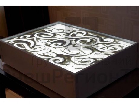 Экран световой для рисования песком 600х400х120 мм.