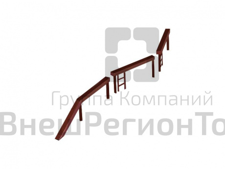 Разрушенный бум, 780х700х90.