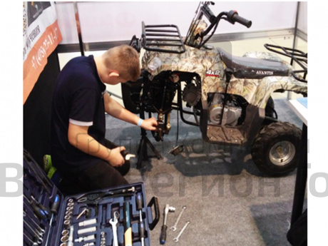 Конструктор-квадроцикл Автоделкин по автоделу.