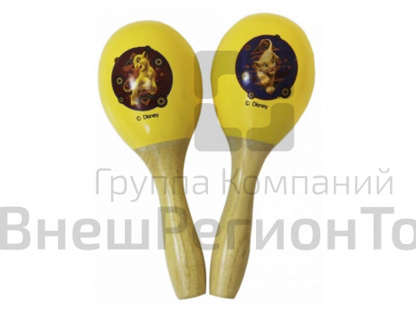 Маракасы с рисунком.