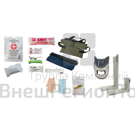 Комплект лабораторно-технологического оборудования для оказания первой помощи.