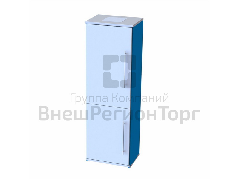 Шкаф лабораторный для приборов и посуды, 800х450х1900.