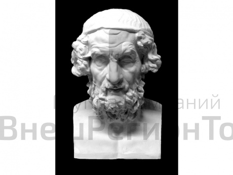 Гипсовый бюст Гомер.