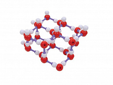 Лед (H2O), сборная модель 