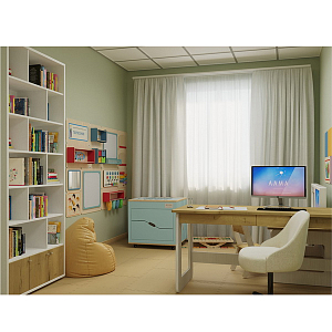 Комплект оборудования для кабинета Психолога, 10 м2