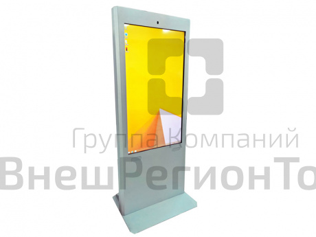 Информационный терминал 55 дюймов со встроенной индукционной системой .